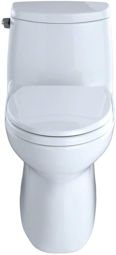 Toto MS614114CUFG#01 - Carlyle II 1G One-Piece Elongated 1.0 GPF Universal Height Skirted Toilet wit