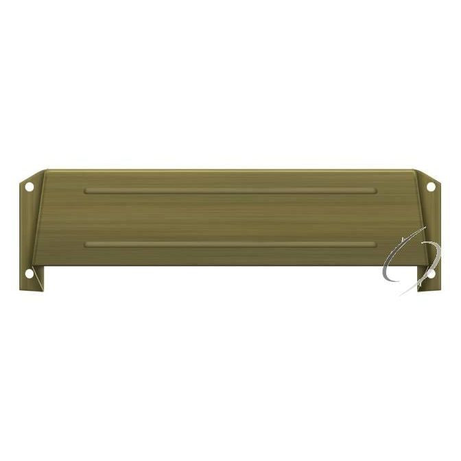 MSH158U5 Letter Box Hood; Antique Brass Finish
