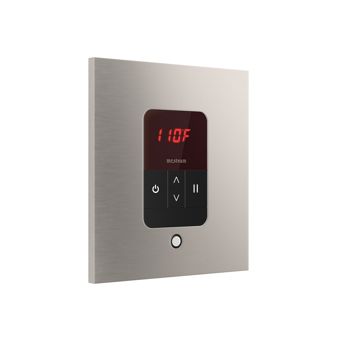 iTempo Square Steam Shower Control in Brushed Nickel