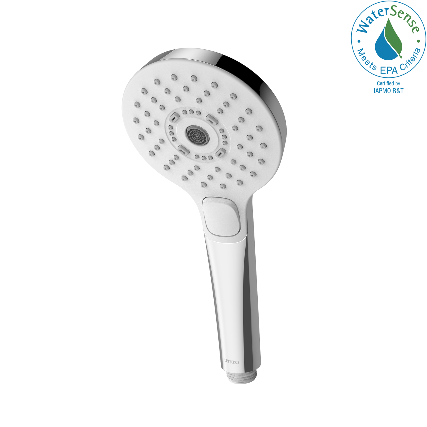 Toto TBW01011U4#PN - G Series Round Three Spray Modes 4" 1.75 GPM Hand Shower- Polished Nickel