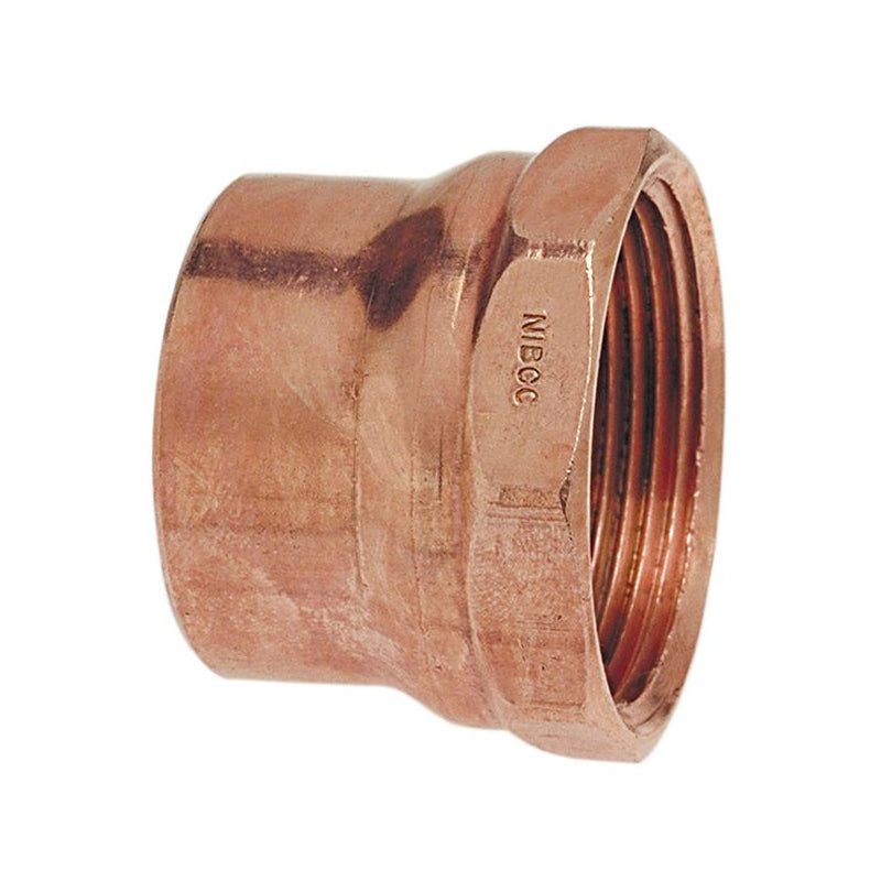 1-1/2" DWV Adapter C x F - Wrot Copper, 903