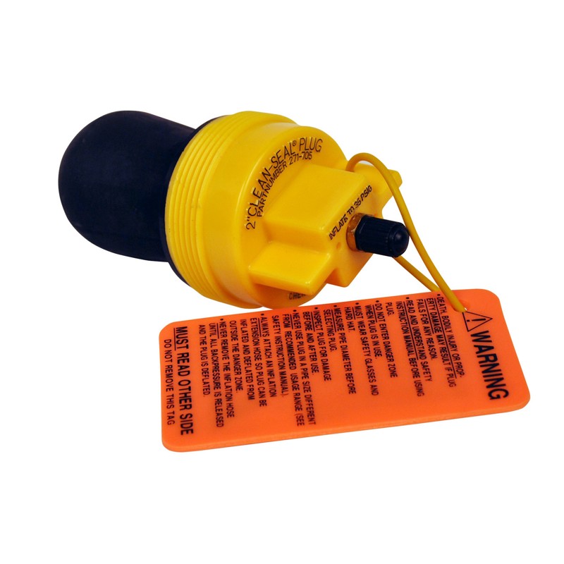 271705 - Clean-Seal Pneumatic Test Plug - 2"