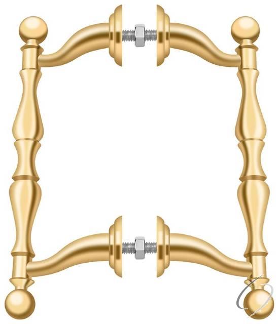 OHP620CR003 Offset Handle Pull; Back-To-Back Set; Lifetime Brass Finish