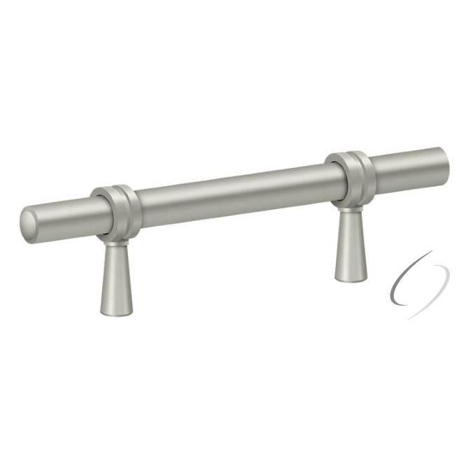P310U15 Adjustable Pull 4-3/4"; Satin Nickel Finish