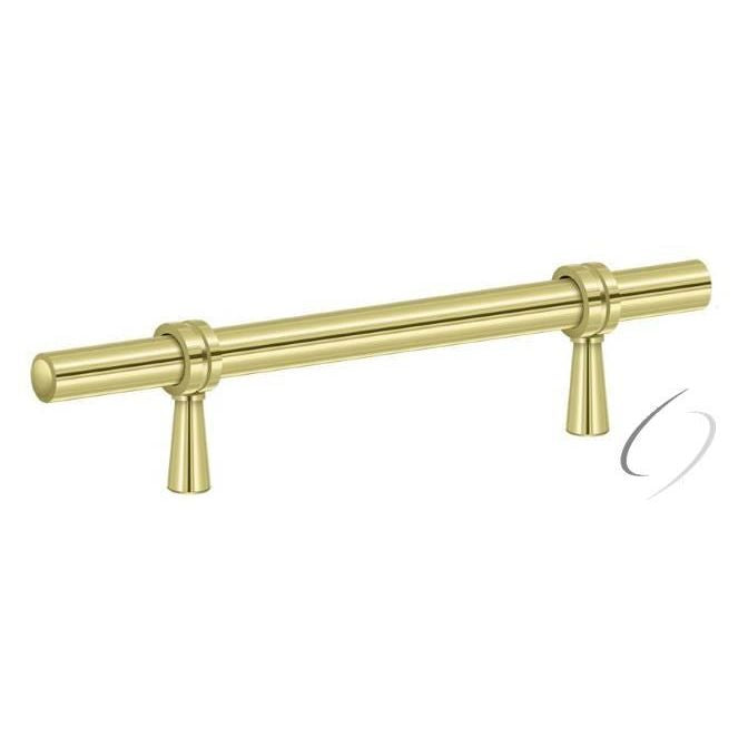 P311U3 Adjustable Pull 6-1/2"; Bright Brass Finish