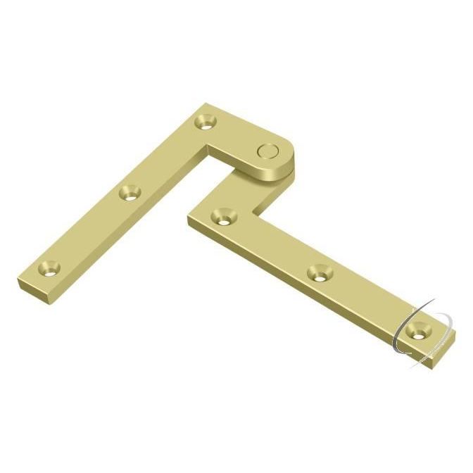 PH40U3 4-3/8" x 5/8" x 1-7/8" Hinge; Bright Brass Finish