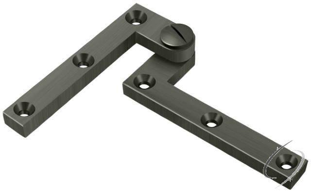 PH60U15A 4-3/8" x 5/8" x 1-7/8" Hinge; Antique Nickel Finish