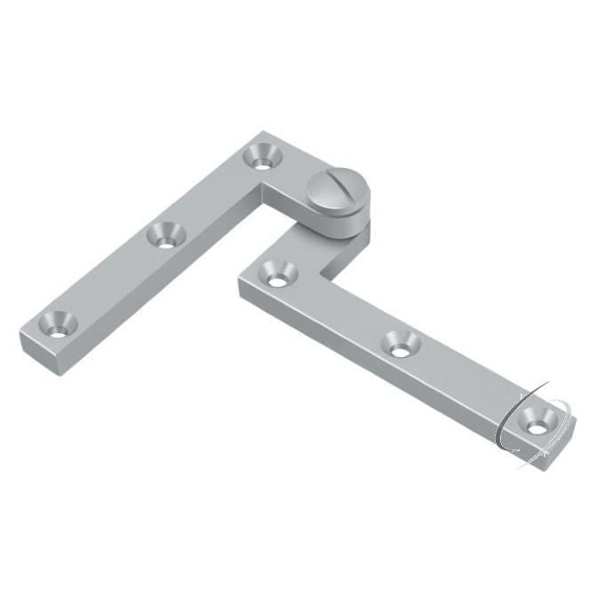 PH60U26D 4-3/8" x 5/8" x 1-7/8" Hinge; Satin Chrome Finish