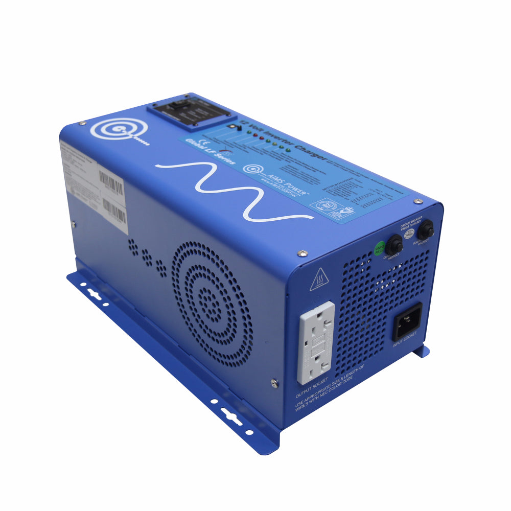 PICOGLF15W12V120VR - 1500 Watt Pure Sine Inverter Charger