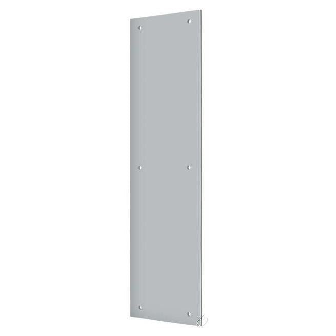 PP3515U26D Push Plate 3-1/2" x 15"; Satin Chrome Finish