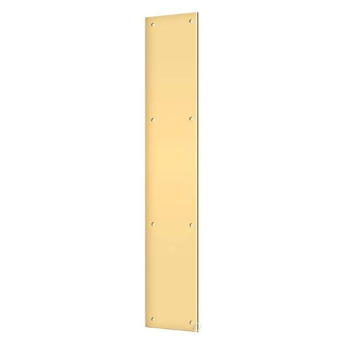PP3520CR003 Push Plate 3-1/2" x 20"; Lifetime Brass Finish
