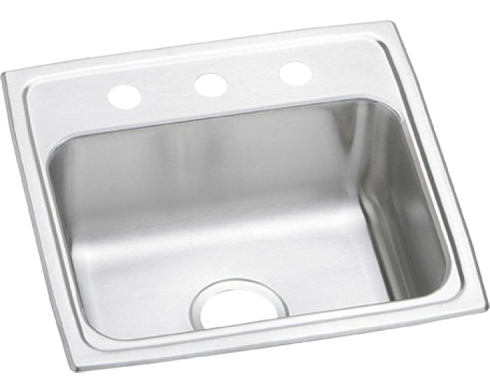 Elkay PSR19183 - Elkay Celebrity Stainless Steel 19" x 18" x 7-1/8", Single Bowl Drop-in Sink
