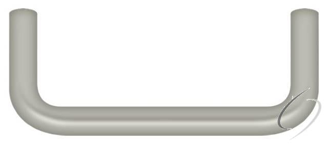 PW300U15 Wire Pull; 3"; Satin Nickel Finish