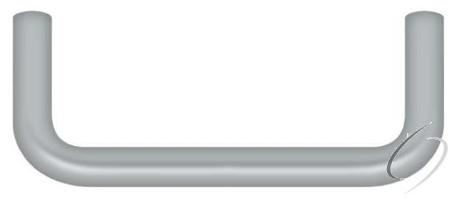 PW300U26D Wire Pull; 3"; Satin Chrome Finish