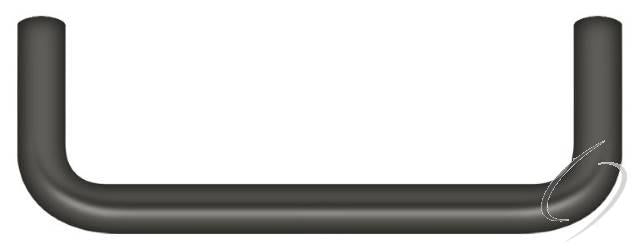 PW350U10B Wire Pull; 3-1/2"; Oil Rubbed Bronze Finish