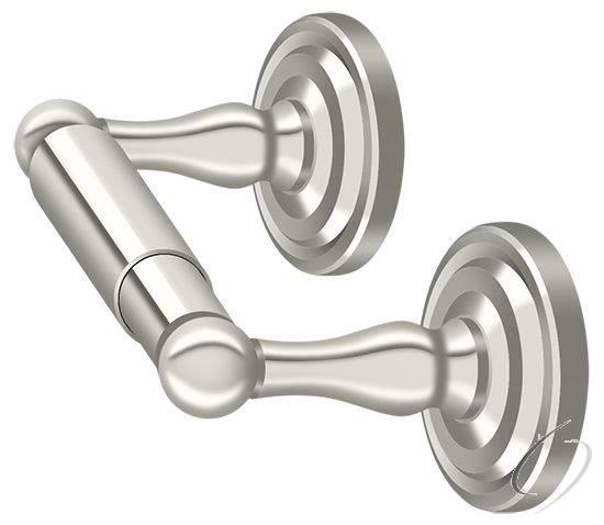 R2000-U14 Toilet Paper Holder; Double Post; R-Series; Bright Nickel Finish