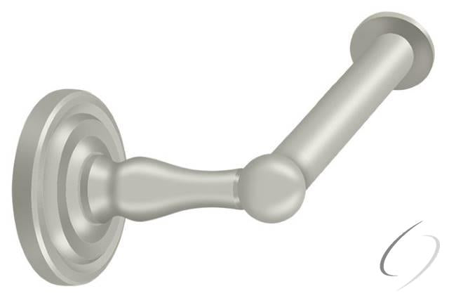 R2001-U15 Toilet Paper Holder; Single Post " L"; R-Series; Satin Nickel Finish