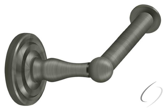 R2001-U15A Toilet Paper Holder; Single Post " L"; R-Series; Antique Nickel Finish