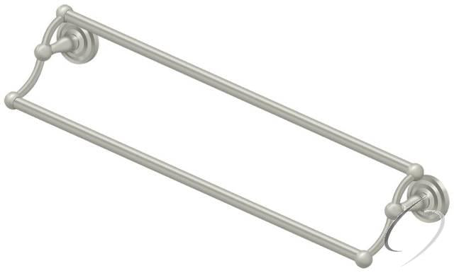 R2006-U15 24" Double Towel Bar; R-Series; Satin Nickel Finish