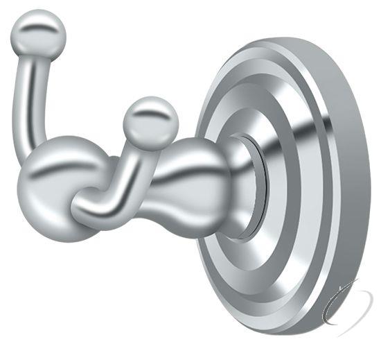 R2010-U26 Double Robe Hook; R-Series; Bright Chrome Finish