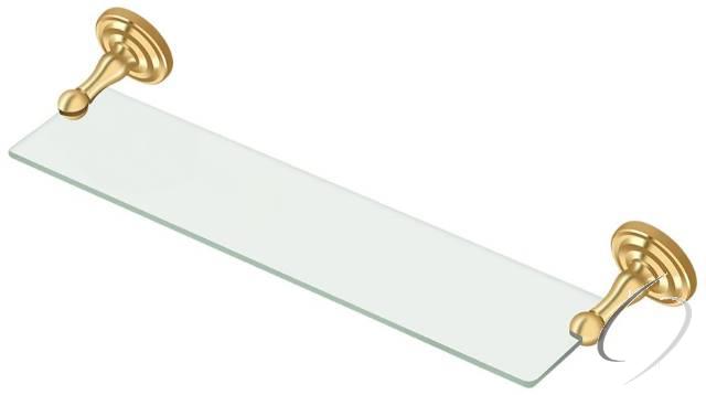 R2015-CR003 18" Towel Shelf; R-Series; Lifetime Brass Finish