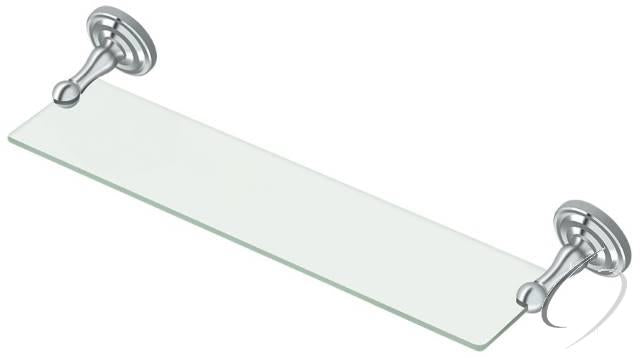 R2015-U26 18" Towel Shelf; R-Series; Bright Chrome Finish