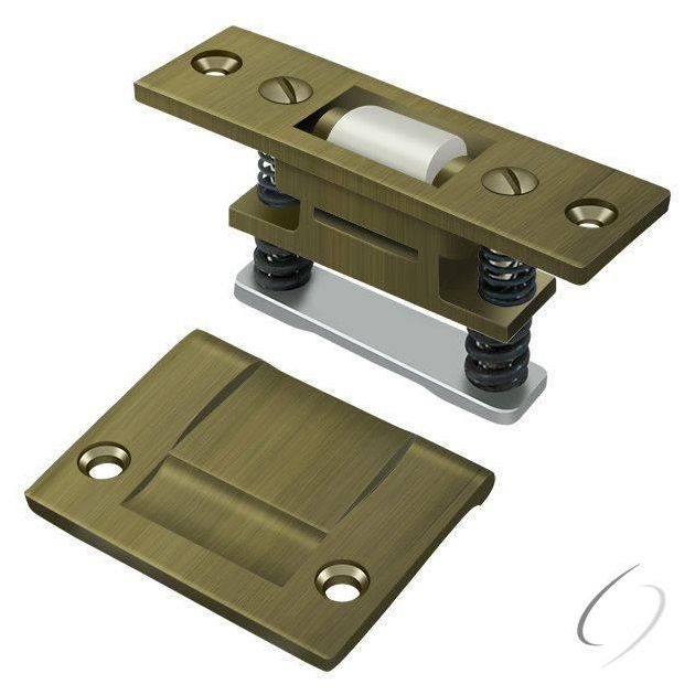 RCA430U5 Roller Catch; Heavy Duty; Antique Brass Finish