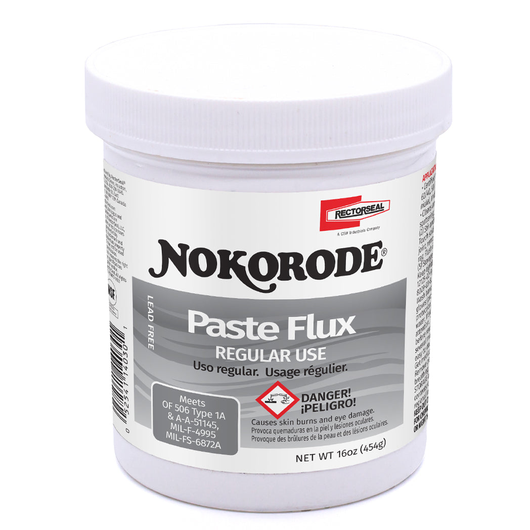 Rectorseal 14030 - Nokorode Regular Soldering Paste Flux - 1 lb