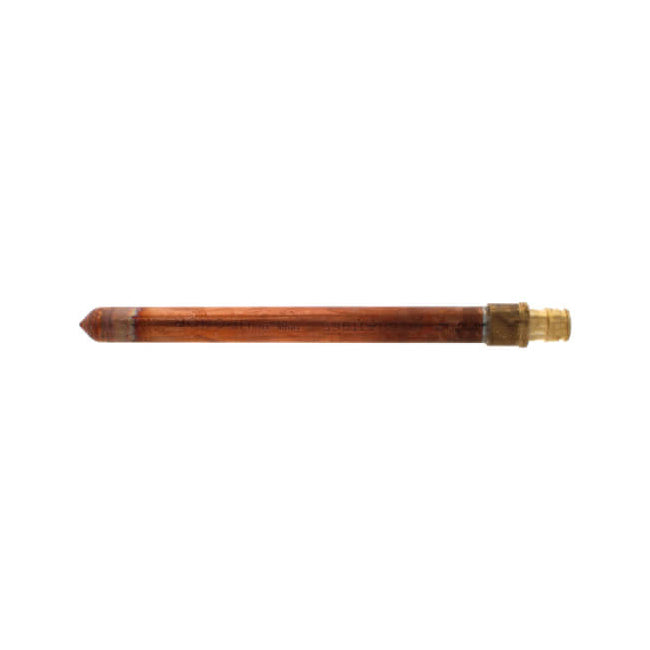 418669-001 - 8" Straight Copper Stub, 1/2" EVERLOC+