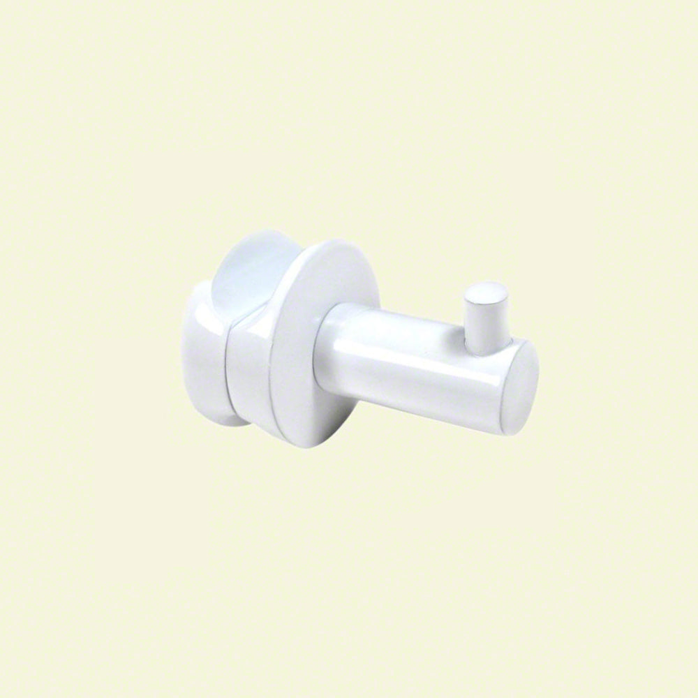 Single Robe Hook in White