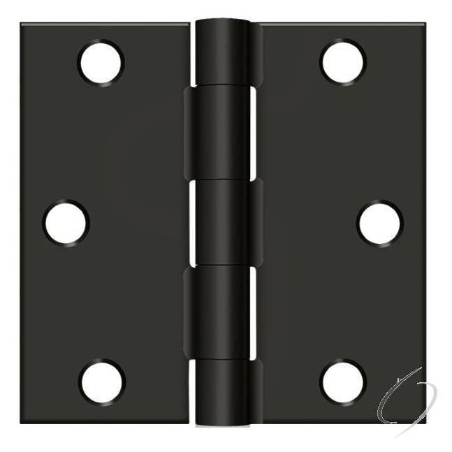 S33U10B-R 3" x 3" Square Hinge; Oil Rubbed Bronze Finish