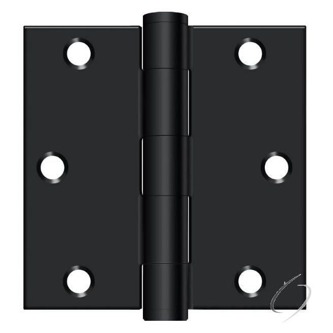 S35HD1B - S35Heavy Duty1B 3-1/2" x 3-1/2" Square Hinge; Heavy Duty; Flat Black Finish