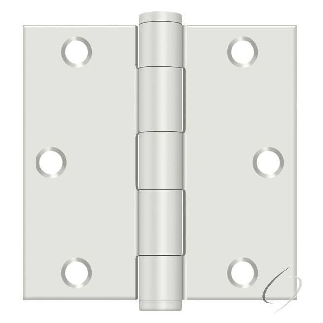 S35HDUSPW - S35Heavy DutyUSPW 3-1/2" x 3-1/2" Square Hinge; Heavy Duty; White Finish