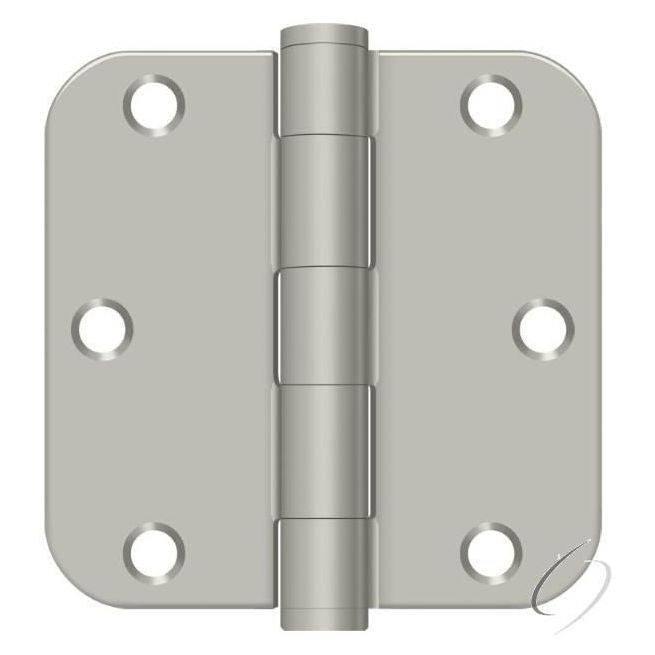 S35R5HD15 - S35R5 Heavy Duty15 3-1/2" x 3-1/2" x 5/8" Radius Hinge; Heavy Duty; Satin Nickel