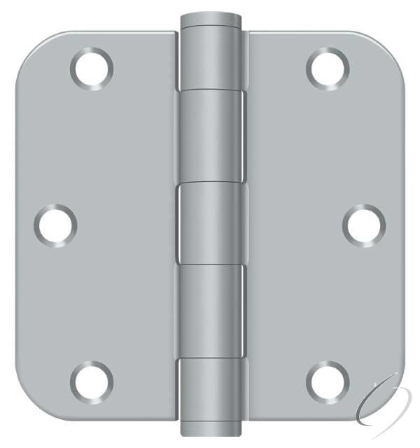 S35R5HD26D - S35R5 Heavy Duty26D 3-1/2" x 3-1/2" x 5/8" Radius Hinge; Heavy Duty; Satin Chro