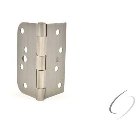 S44058TT15A-R/H Right Hand 4" x 4" x 5/8" x Square Hinge; Antique Nickel Finish