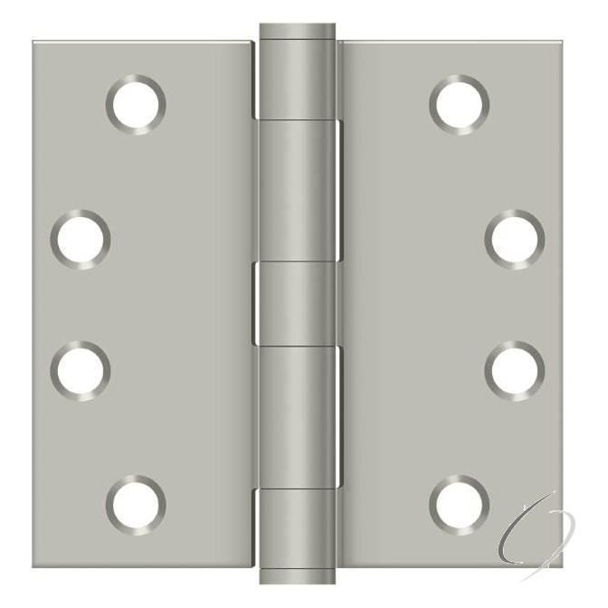 S44Heavy Duty15 4" x 4" Square Hinge; Heavy Duty; Satin Nickel Finish