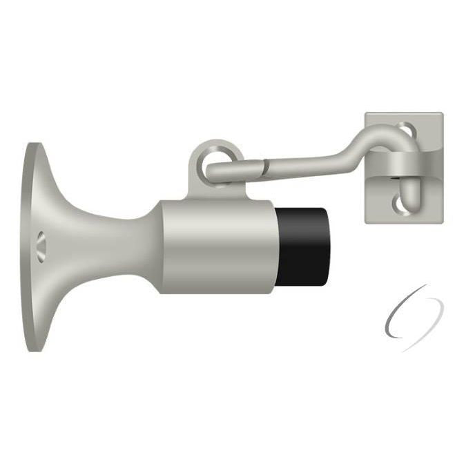 SAHW325U15 Wall Mount Bumper with Holder; Satin Nickel Finish