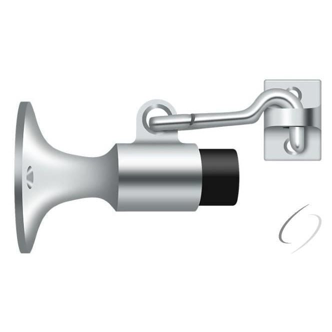 SAHW325U26 Wall Mount Bumper with Holder; Bright Chrome Finish