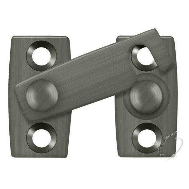 SB3058U15A Shutter Bar/Door Latch 5/8"; Antique Nickel Finish