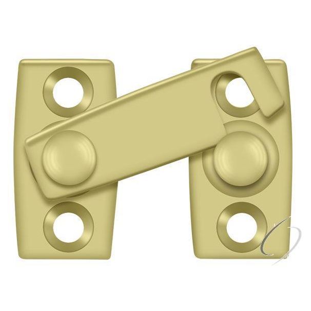 SB3058U3 Shutter Bar/Door Latch 5/8"; Bright Brass Finish