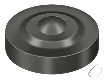 SCD100U10B Screw Cover; Round; Dimple; 1" Diameter; Oil Rubbed Bronze Finish