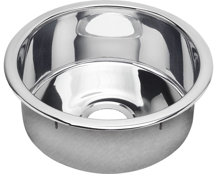 Elkay SCF16FBSM - 18 Gauge Stainless Steel 16.375" x 16.375" x 7" Single Bowl Dual Mount Bar Sink