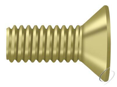 SCMB1005U3 Machine Screw; Brass; #10 x 1/2"; Bright Brass Finish