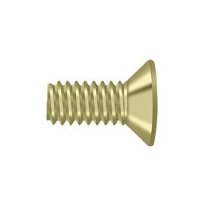 SCMB1205U3-UNL Machine Screw; Brass; #12 x 1/2"; Unlacquered Bright Brass Finish