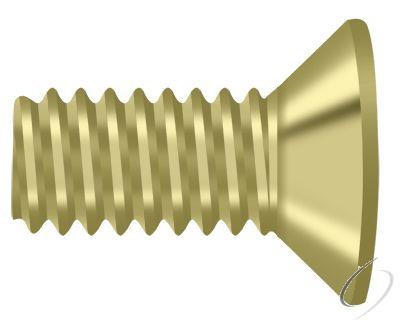 SCMB1205U3 Machine Screw; Brass; #12 x 1/2"; Bright Brass Finish