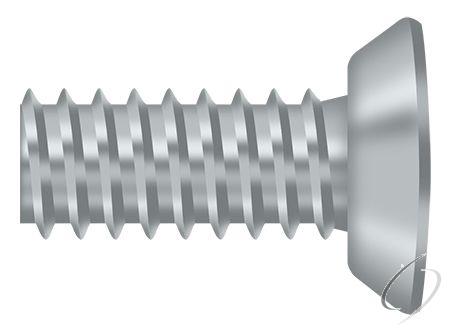 SCMS1005U26D Machine Screw; Steel; #10 x 1/2"; Satin Chrome Finish