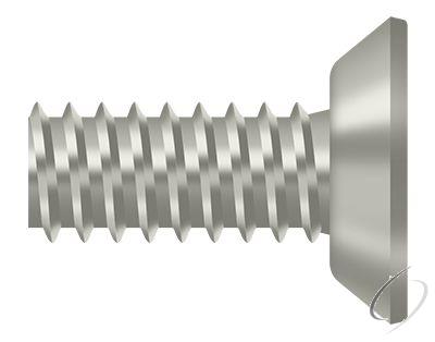 SCMS1205U15 Machine Screw; Steel; #12 x 1/2"; Satin Nickel Finish