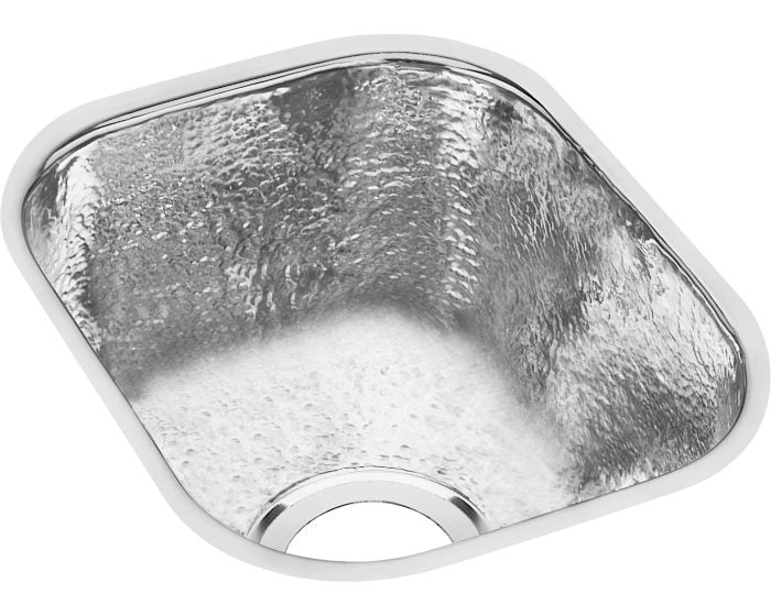 Elkay SCUH1012SH - 18 Gauge Stainless Steel 10" x 12" x 6.5" Single Bowl Undermount Bar/Prep Sink