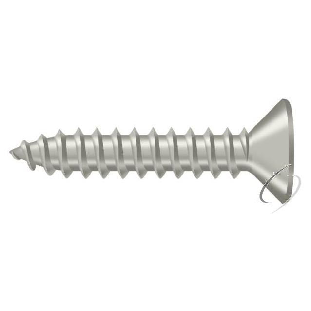 SCWB1010U15 Wood Screw; SB; #10 x 1"; Satin Nickel Finish